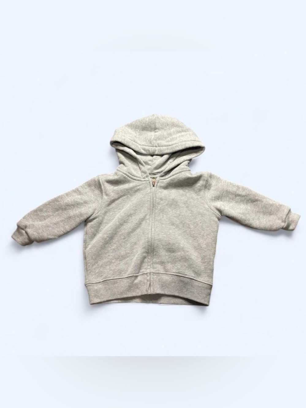 Garanimals Light Gray Hooded Zip-Up Sweatshirt